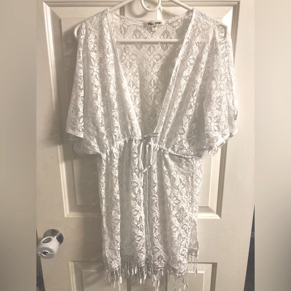 Miken Other - 🌻SALE!!🌻 Swim cover up Dolman Split Sleeve Swim Cover Up Women’s Size Large